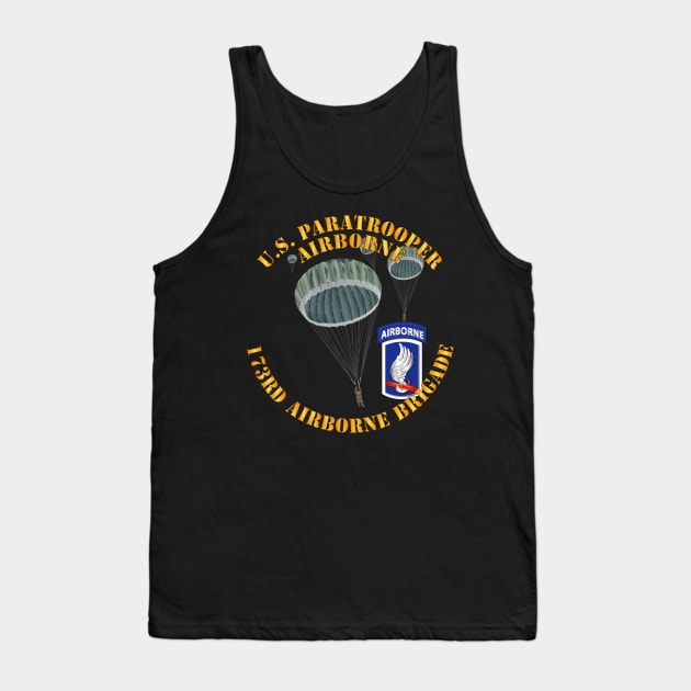 US Paratrooper - 173rd Airborne Bde Tank Top by twix123844